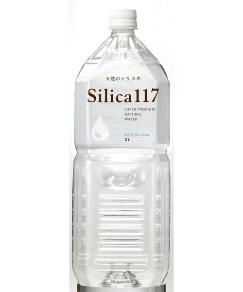 天然シリカ水「Silica117」　2L×6本　【2箱以上で送料無料】