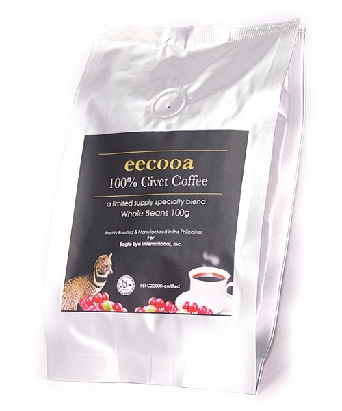 エクーア　シベットコーヒー 豆 100g