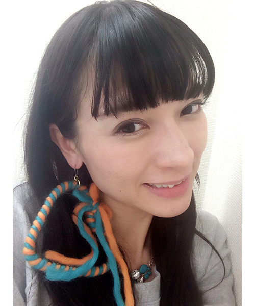 【HAPIRU】【ハンドメイド】　ビッグハート　チタンピアス 【TKOR】