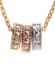 Happiter 　3連ringネックレス