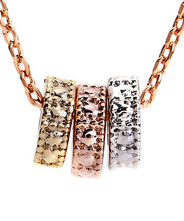 Happiter 　3連ringネックレス