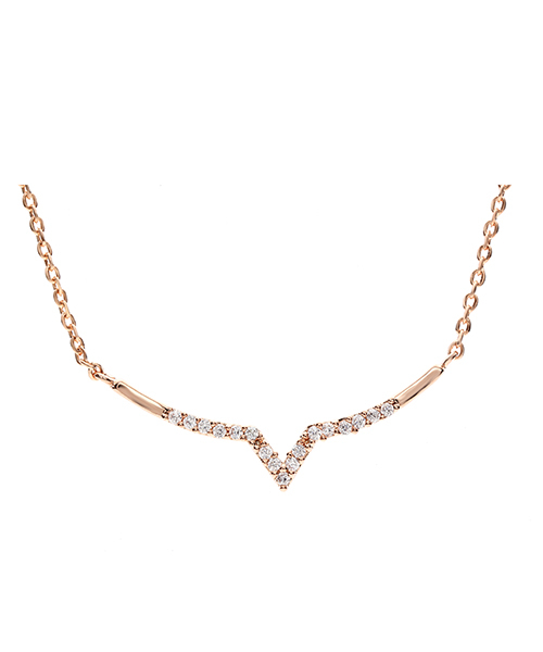 Happiter　Line triangleネックレス