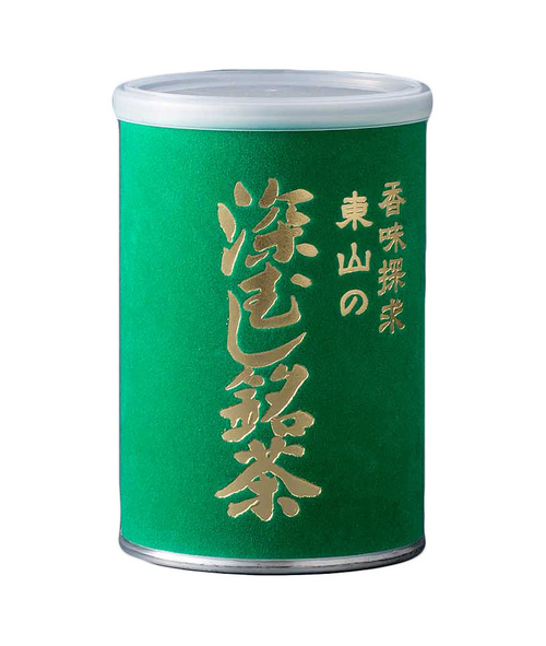 掛川茶/高級煎茶/東山 深むし銘茶（緑缶）