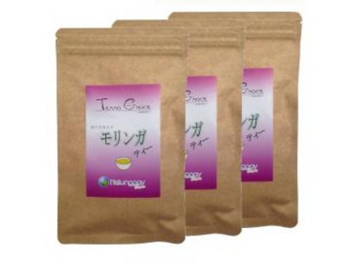 モリンガティーパック　煎玄米入り　３個セット　メール便送料無料