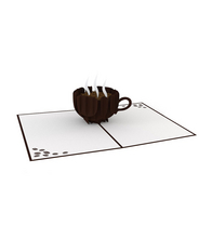 3DポップアップカードI LOVEPOP<<Cafe Cup>>