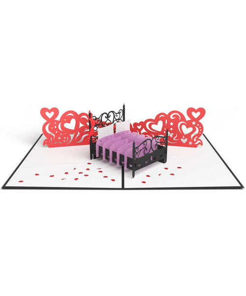 3DポップアップカードI LOVEPOP <<Love Bed>>