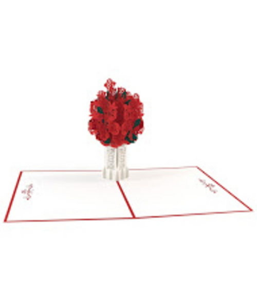 3DポップアップカードI LOVEPOP<<Rose Bouquet>>