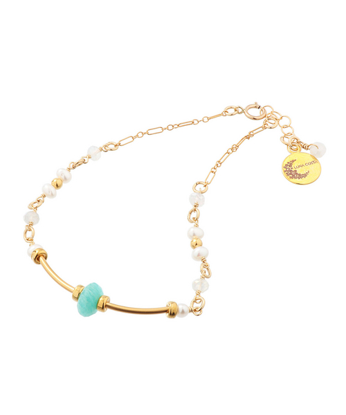 HopeMarine～アンクレット～Lサイズ内径約20㎝・アジャスター約1.5㎝