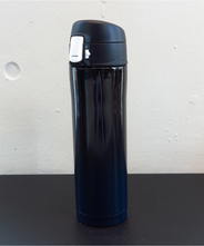山中塗り　ステンレスボトル　（２トーン　黒×紺）450ml