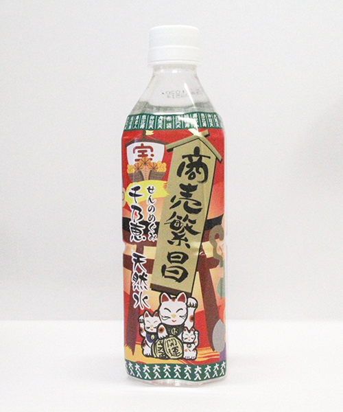 商売繁昌　千乃恵天然水 500ml（24本入）