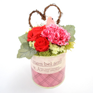 母の日定番のカーネーションアレンジ